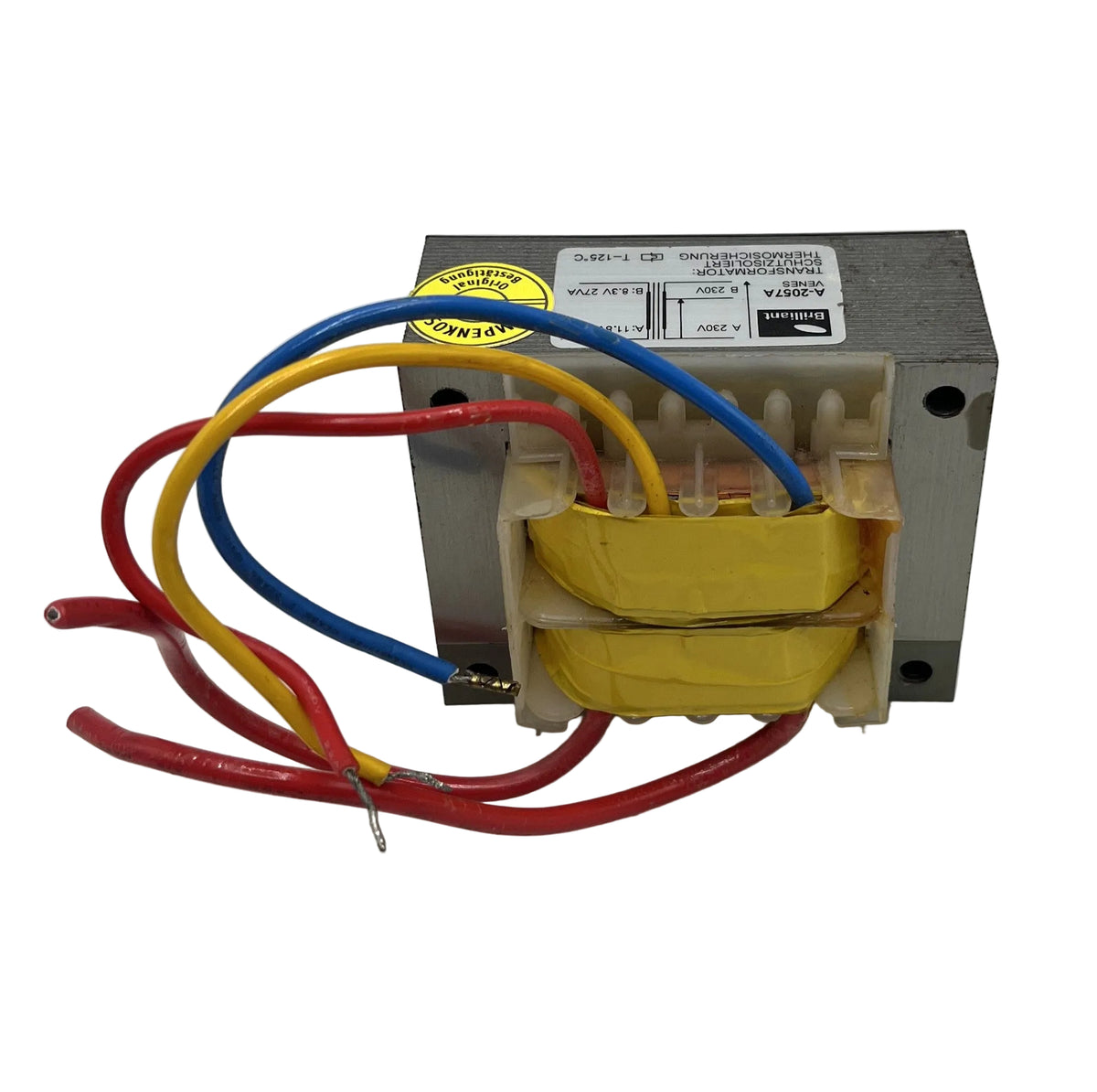 Brilliant A-2057A Transformator Trafo Pri. 230 V Sek. 11,8 V 8,3 V  T11/17