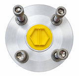 Gas flange 4-hole DN 40 aluminum 1 1/4 inch Ø 140 mm S14/322