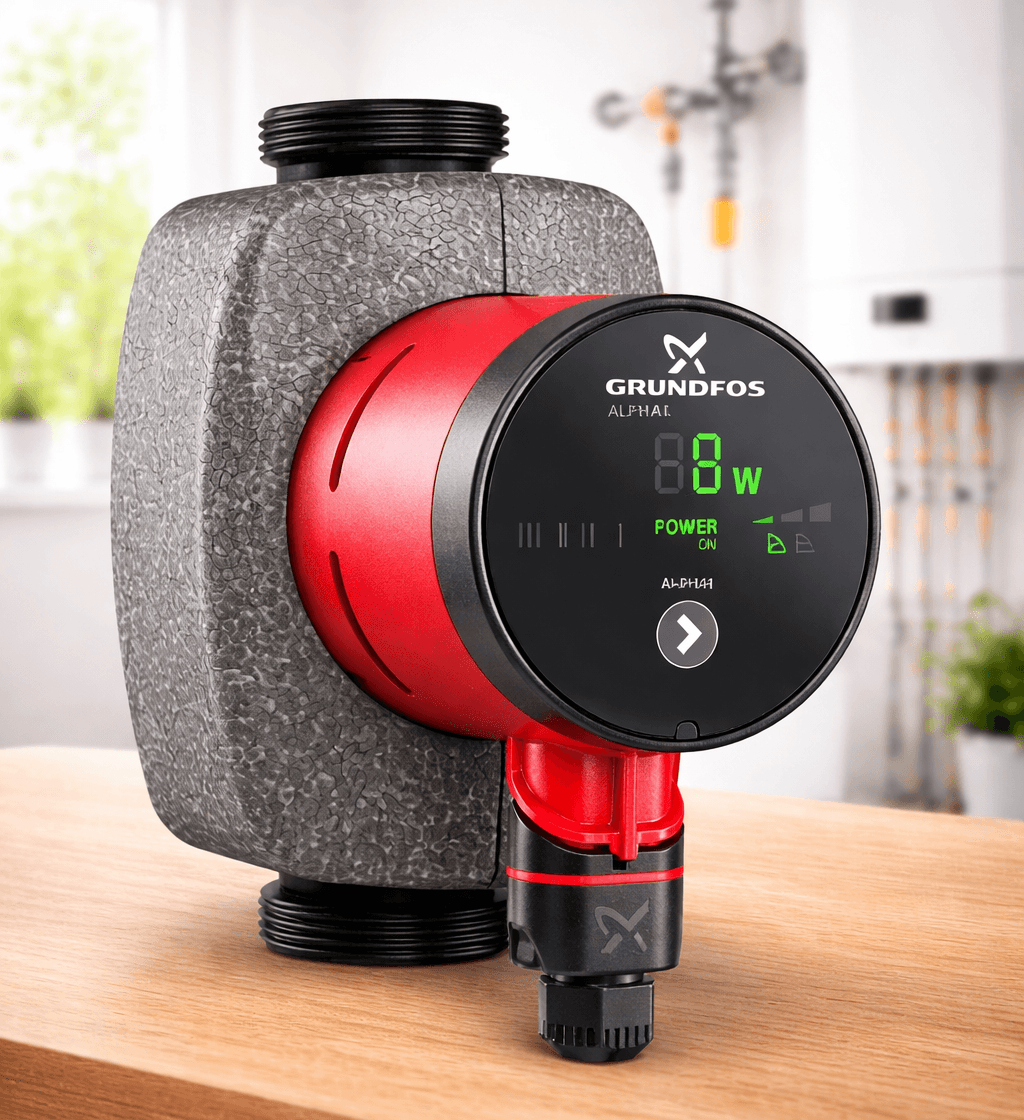 Grundfos Alpha1 32-80 180 Energy-Saving Pump 1x230V 99345911 Heating Pump P26/11