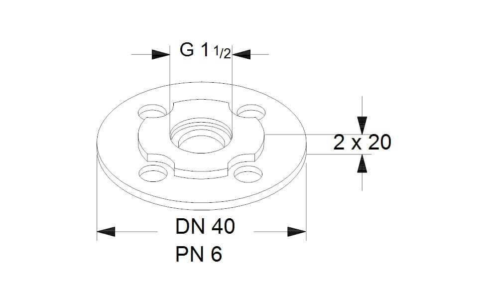 Grundfos compression coupling 24 to 15 mm reduced – 68 × 53 mm S22/7