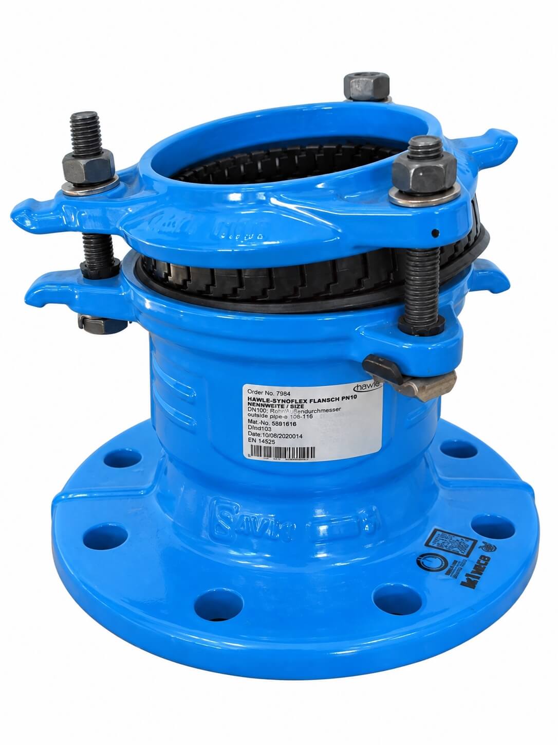 Hawle Synoflex Flange PN 16 DN 85-105 Reducer DN 100–80 K18/519