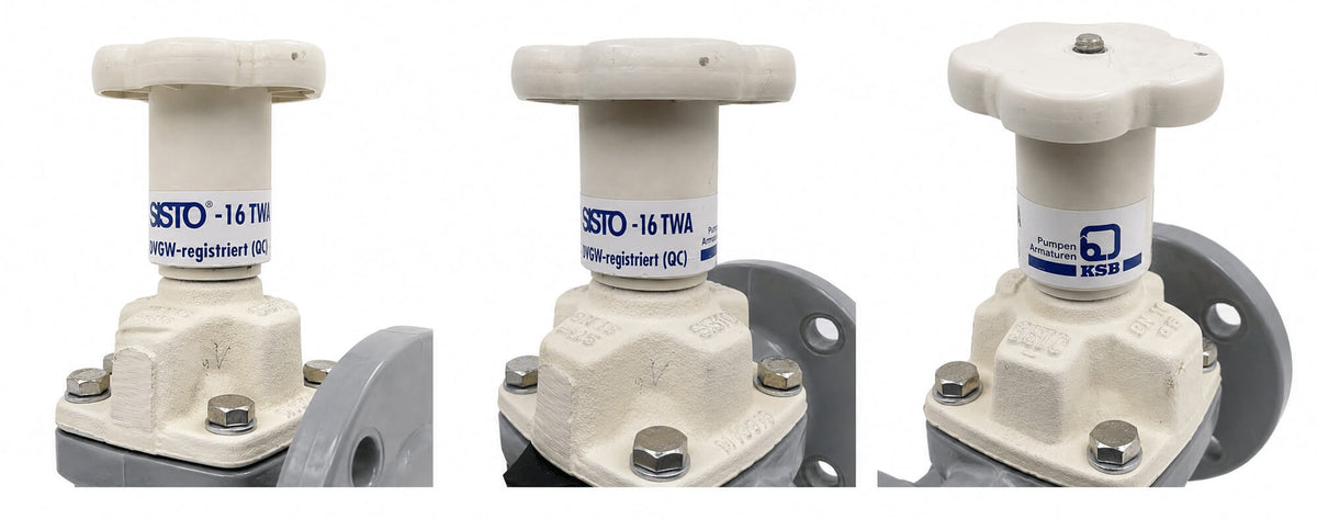 KSB SISTO - 16 TWA DN 15 Ventil Membranventil PN 16 Wasserhahn Absperrventil   S9/1