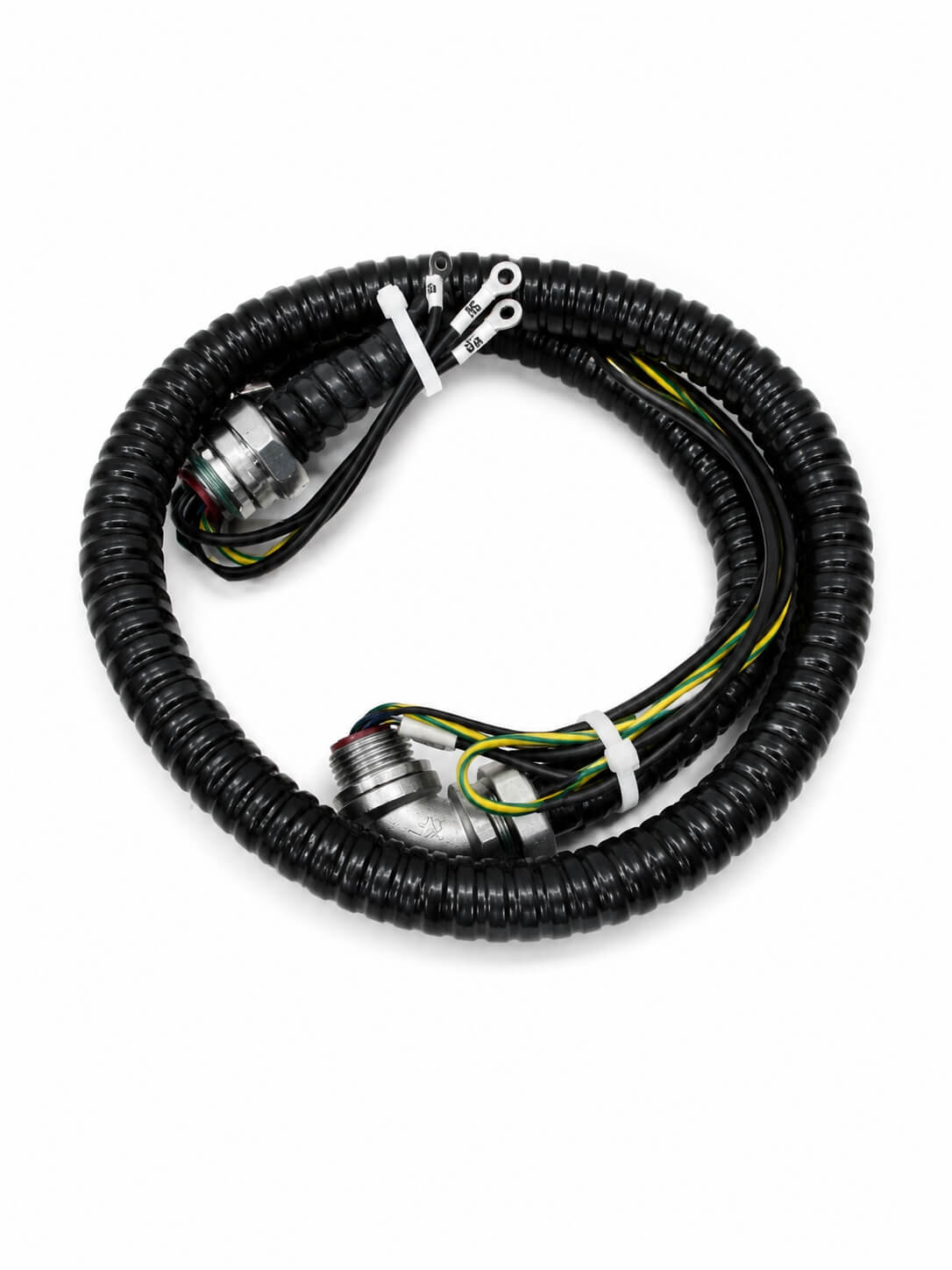 Pump connection cable 4 × 1.5 mm² with armored flexible hose – 108 cm S16/52