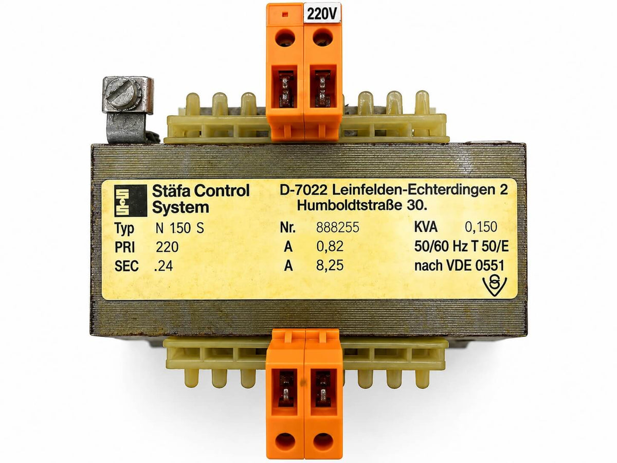 Stäfa Control System N 150 S Transformator – 220 V auf 24 V – 150 VA T9/38