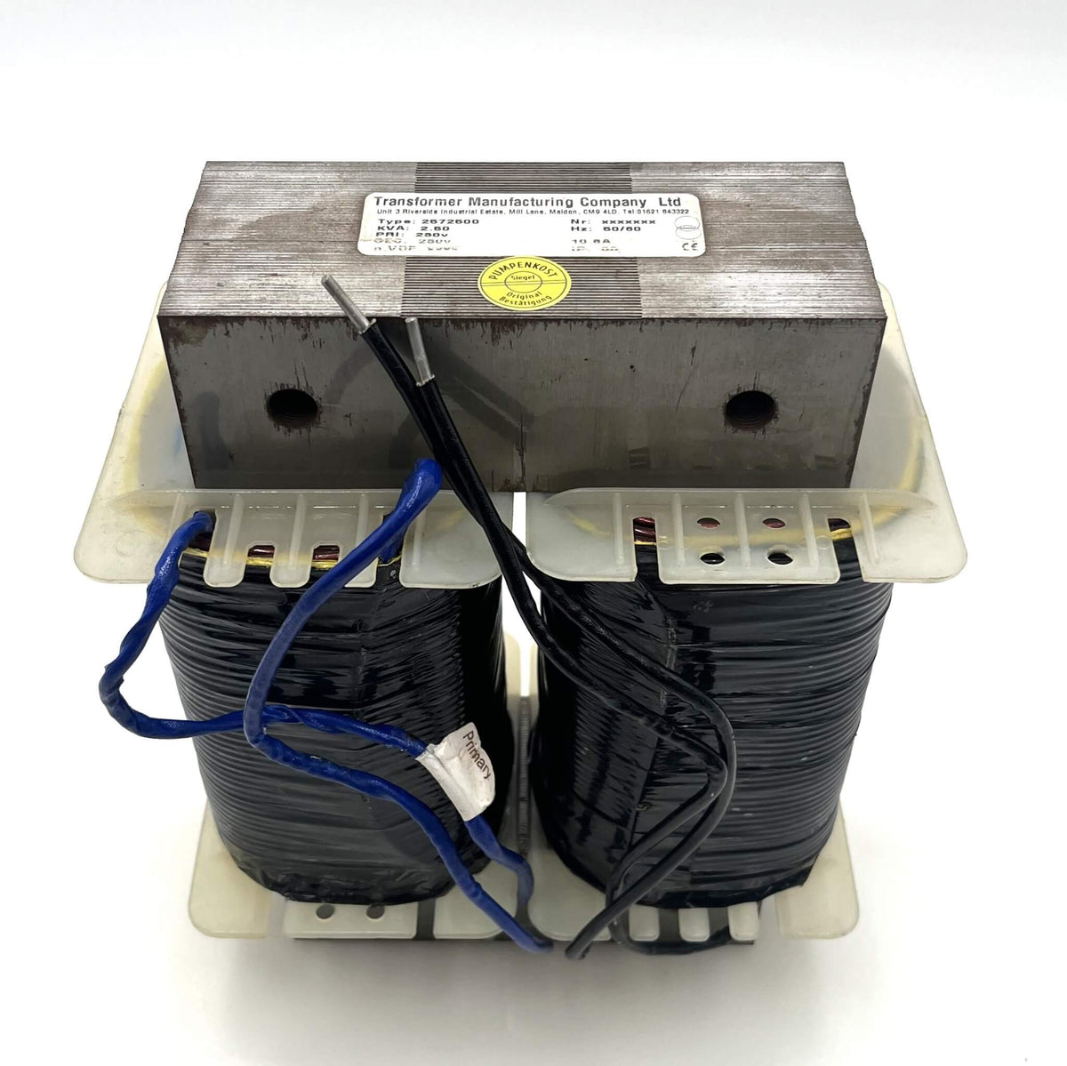 Transformer Manufacturing safety isolating transformer 2572500 – 230 V – 2.5 kVA