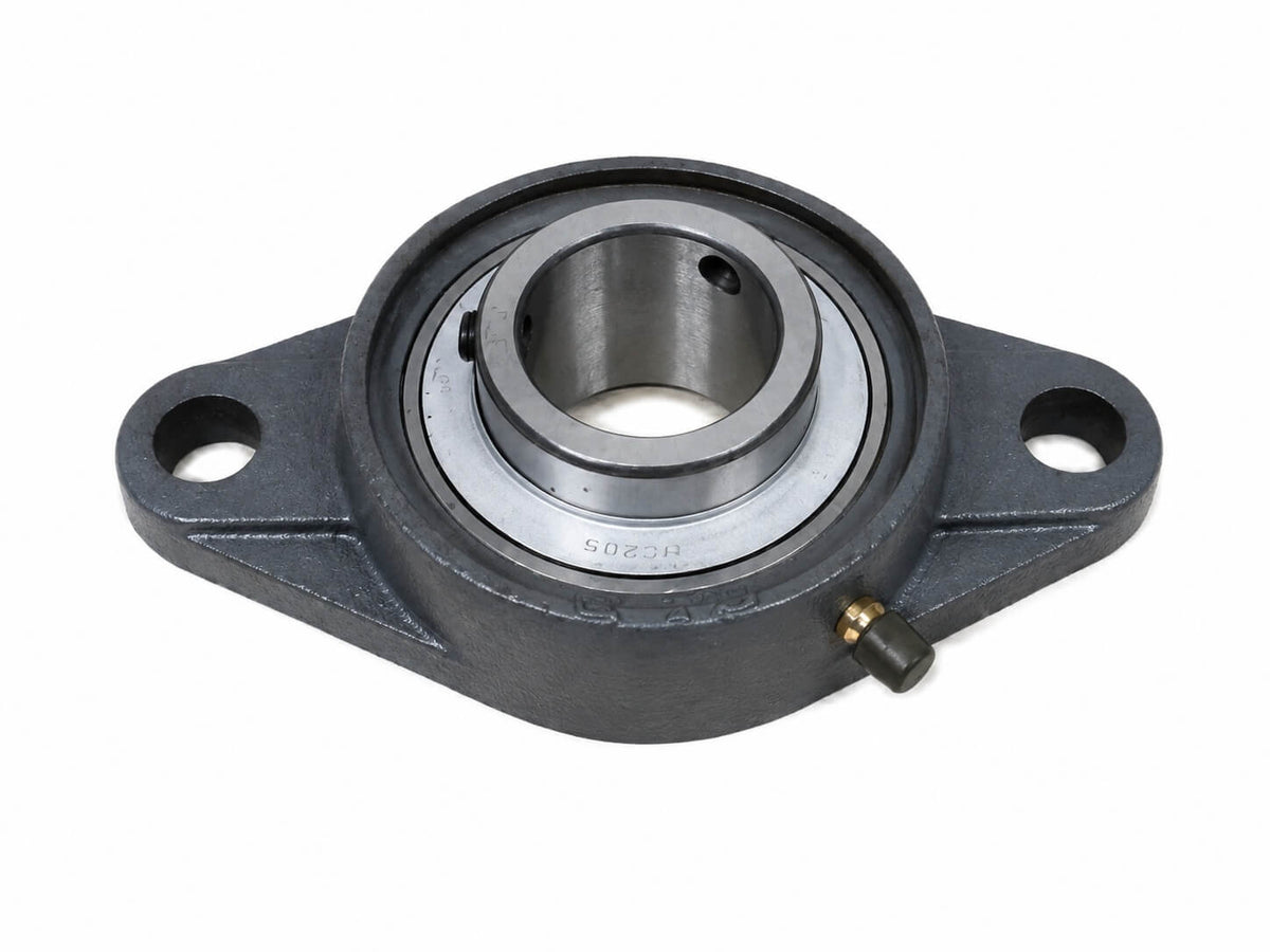 SLB flange bearing with insert bearing UC 207 – steel – 35 mm K17/212