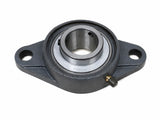 SLB Flanschlager mit Lagereinsatz UC 207 – Stahl – 35 mm K17/212