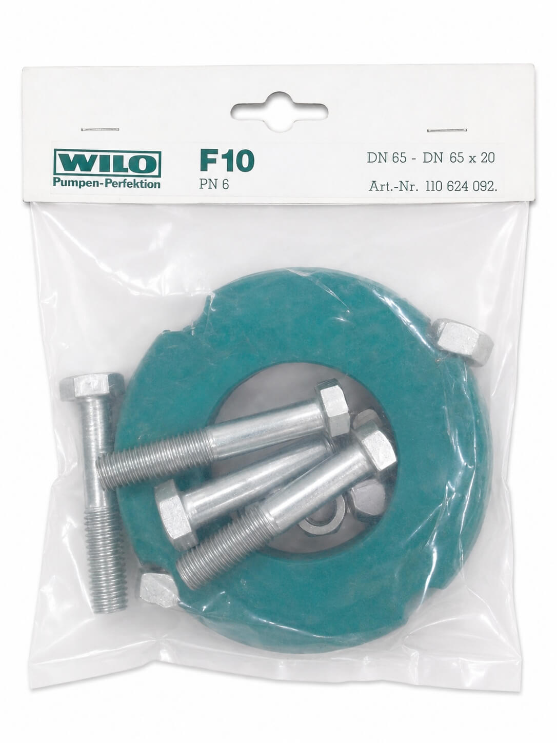 Wilo Flansch-Zwischenstutzen F10 DN 65 × 20 mm – PN 6 – 110624092  S14/6
