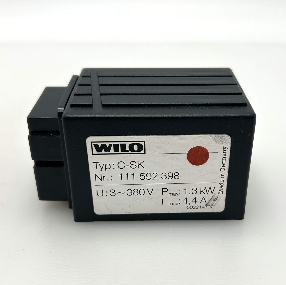 Wilo full motor protection C-SK 111592398 – 3 × 380 V – 1.3 kW S11/145