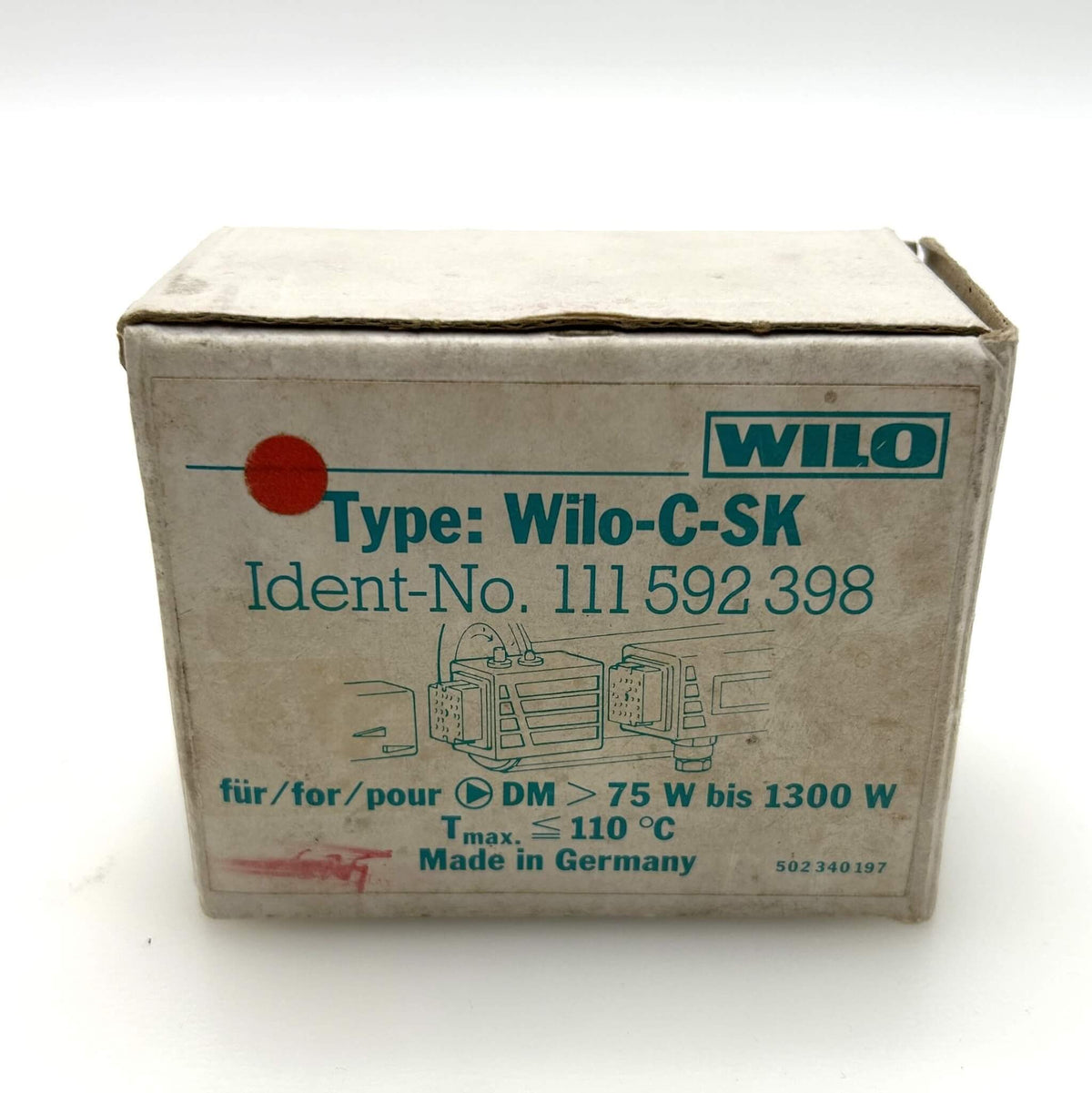 Wilo Motorvollschutz C-SK 111592398 – 3 × 380 V – 1,3 kW  S11/145