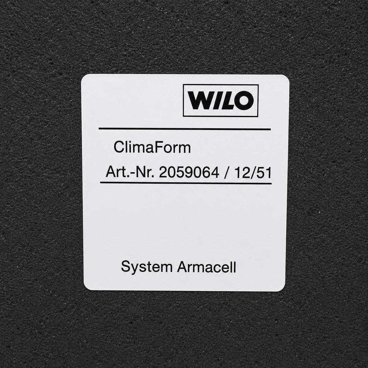 Wilo ClimaForm insulation shell 2059064 for Stratos 40/1-8 – 350 m S14/295