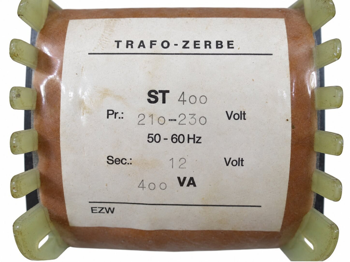 Zerbe ST 400 Transformator – 210/220/230 V auf 12 V – 400 VA