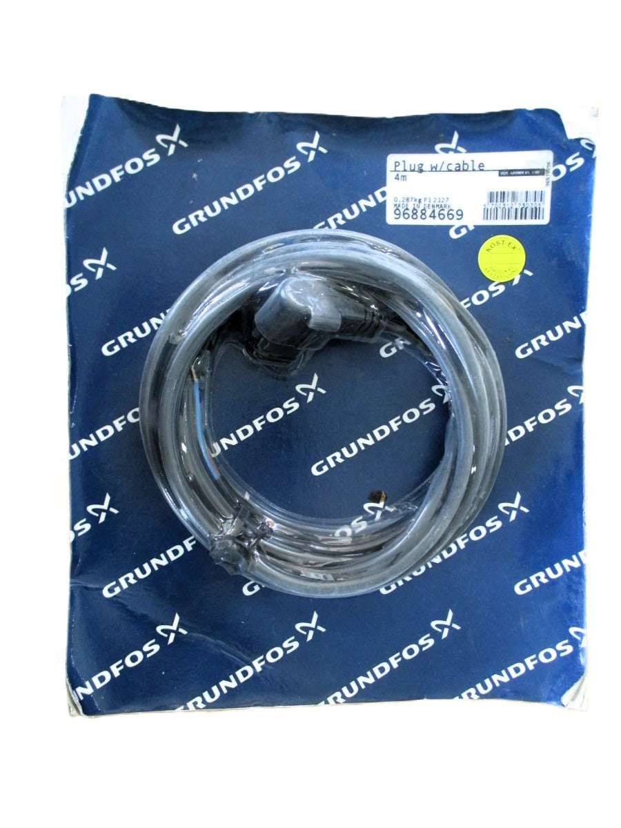 Grundfos Winkelstecker 96884669 4m Anschlusskabel für Magna Alpha Pumpen A24/12