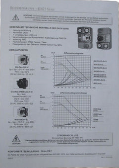 Heizkreisgruppe DN 25 mit Wilo Para 25/6-43/SC 1x230V Heizkreis A24/3