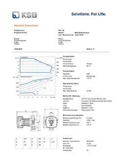 KSB Calio 30-60 Nassläuferpumpe 1x230V 180 mm PK25/212