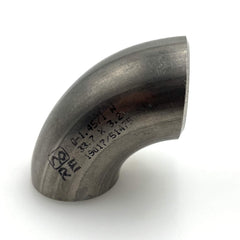 Schweißbogen V4A aus Edelstahl 33,7 mm x 3,2 mm 90 Grad S14/328