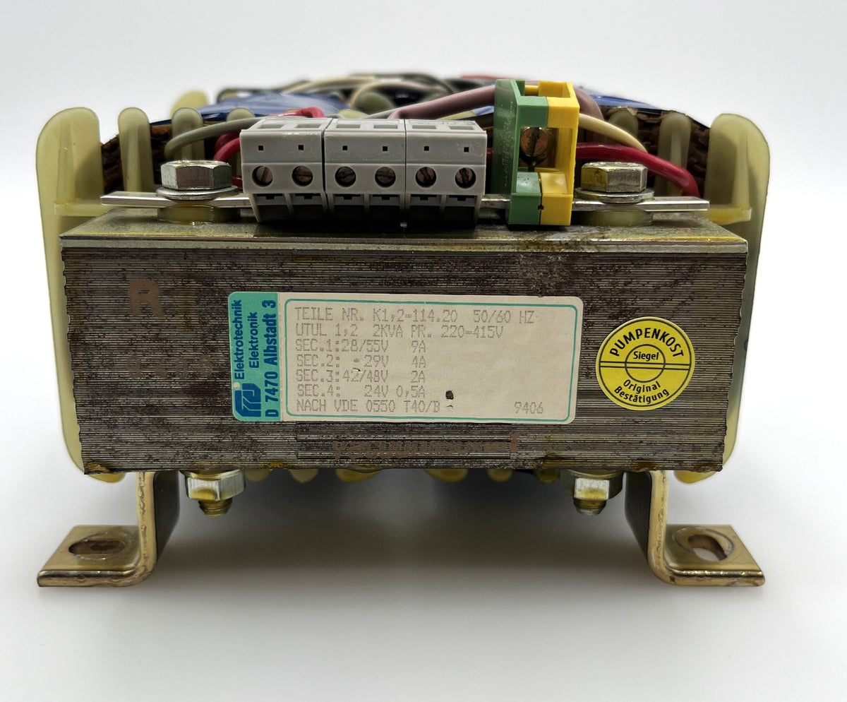 Frei Trafo UTUL 1,2  pri.220-415 V  sek.28-55/29/42-48/24 V  T9/1023