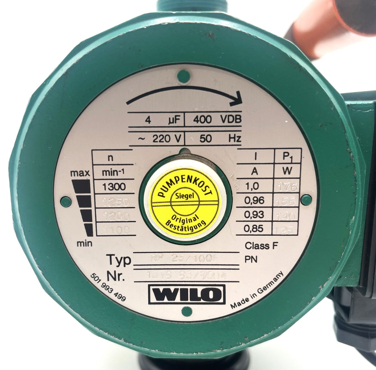 Wilo RP 25/100 r Umwälz- Heizungspumpe 1x230V  P13/1441