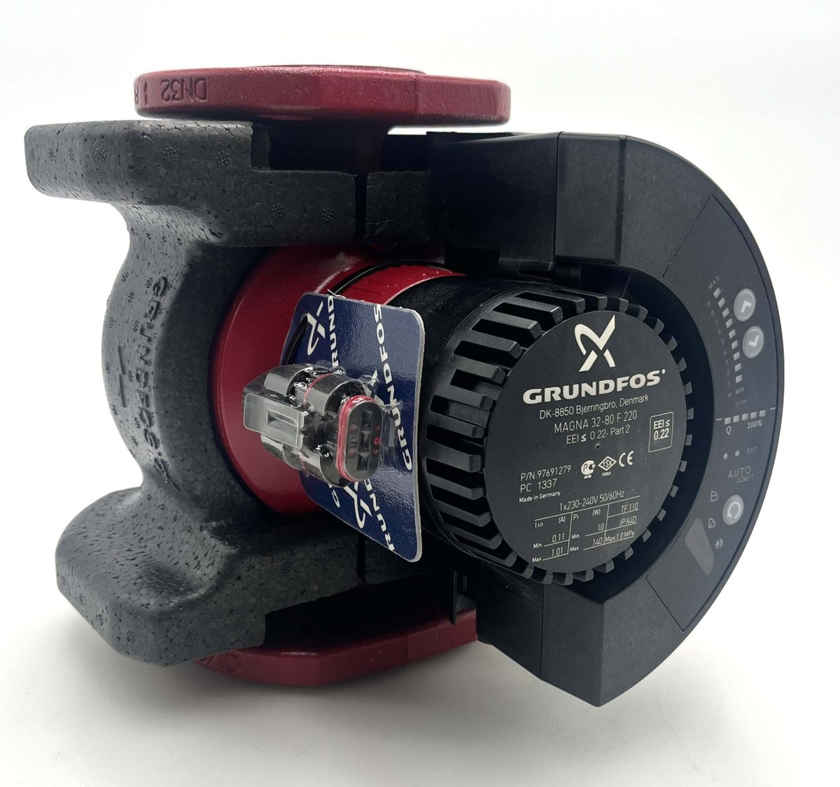 Grundfos Magna 32-80 F 220mm Heizungspumpe 230V Energiesparpumpe Umwälzpumpe P15/200