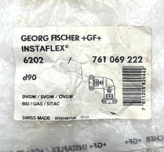 Rohrbogen Georg Fischer Instaflex 6202 – Elektroschweißbogen d90 mm 761 069 222  S9/56