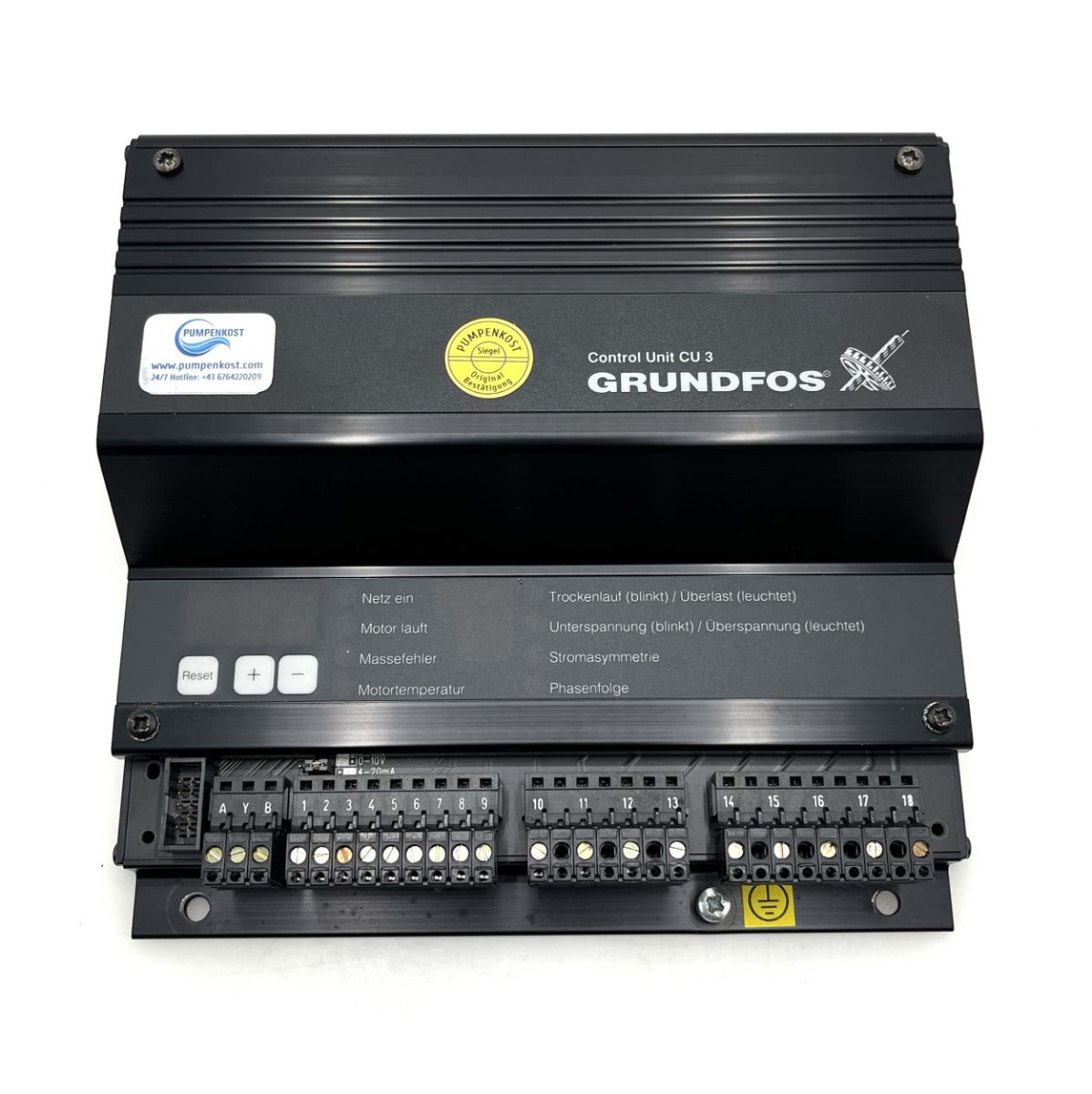 Grundfos CU 3 V07 Pumpensteuerung Kontrolleinheit 626186 3x400V Steuerung S13/361