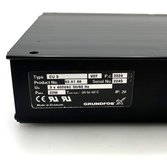 Grundfos CU 3 V07 Pumpensteuerung Kontrolleinheit 626186 3x400V Steuerung S13/361
