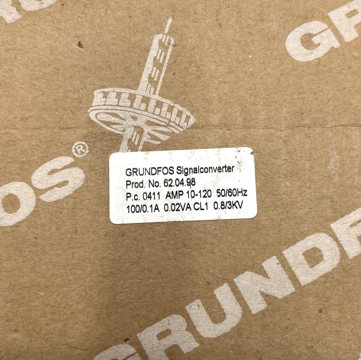 Grundfos Signalconverter 620498 AMP 10-120 Stromwandler 1000/0,1A 50Hz  S16/359