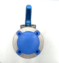 MD Flanschkugelhahn Absperrhahn Absperrventil Edelstahl VA 1.4408 DN 65 PN16 P14/774