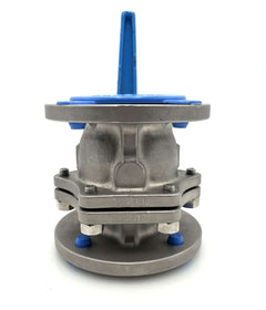 MD Flanschkugelhahn Absperrhahn Absperrventil Edelstahl VA 1.4408 DN 65 PN16 P14/774