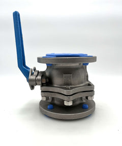 MD Flanschkugelhahn Absperrhahn Absperrventil Edelstahl VA 1.4408 DN 65 PN16 P14/774