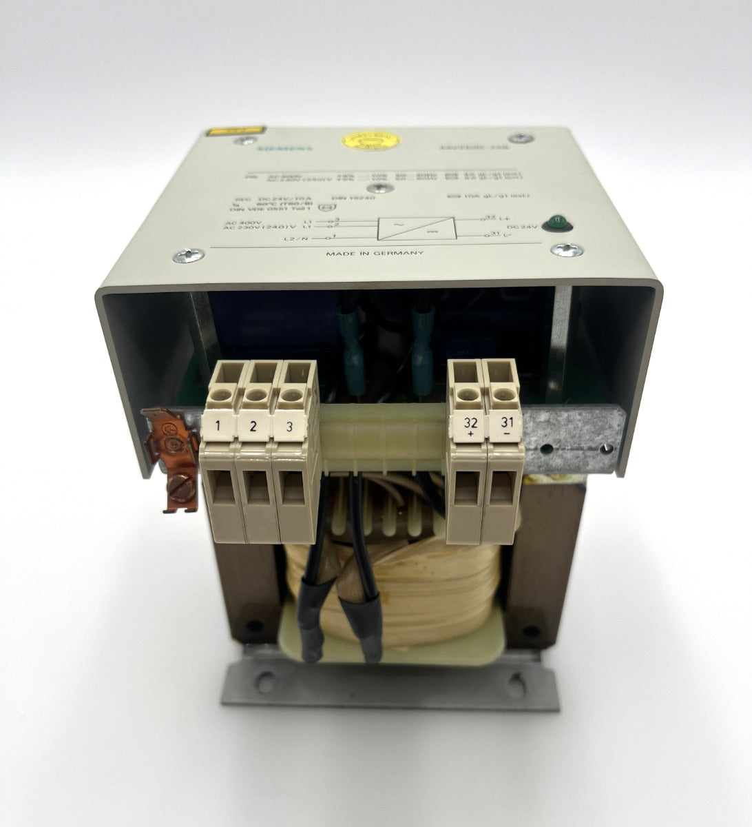Siemens 4AV2400-2AB Trafo  pri 400V / 230V sec 24V DC  T10/106