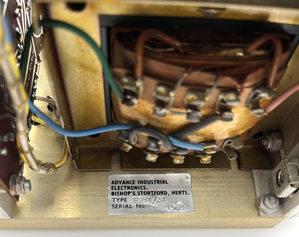Advance Industrial Elec. Trafo PM31/24 pri 220V sec 22,5V  24V 26,2V  T10/113