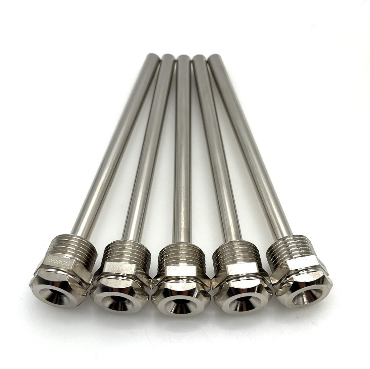 5x Schutzrohr für Siemens Tauchtemperaturfühler QAE2120.015 G ½ A 150mm P26/16 