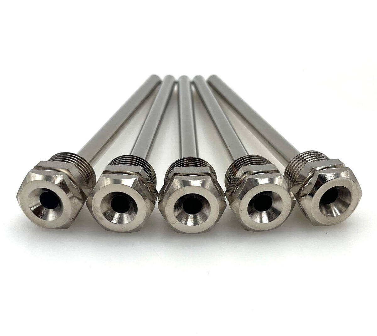 5x Schutzrohr für Siemens Tauchtemperaturfühler QAE2120.015 G ½ A 150mm P26/16 