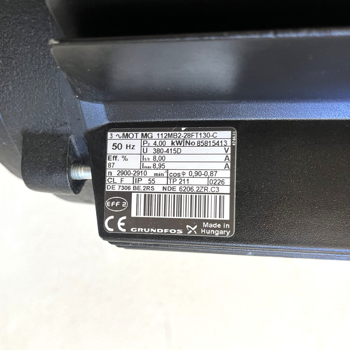 Grundfos CR 8-100 A-A-A-AUUE 3x400V Druckerhöhungspumpe  P20/64