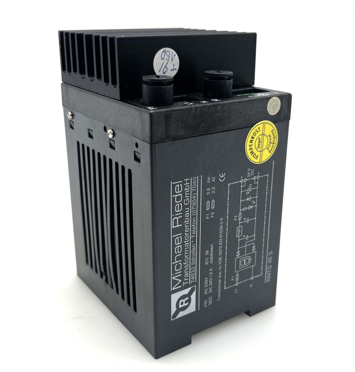 Riedel RNTG 48S Trafo 230V AC → 24V DC 2A stabilisiert Transformator T9/150