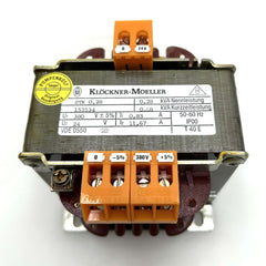 Klöckner Moeller STK 0,28 Transformator 380V → 24V 0,28 kVA Steuertrafo T9/151