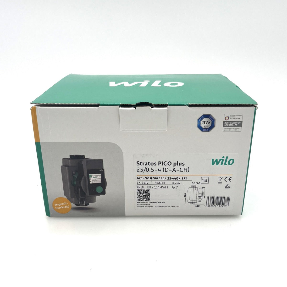 Wilo Stratos PICO Plus 25/0,5-4 Energiesparpumpe 1x230V Heizungspumpe 180mm P25/54