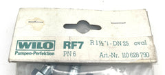 WILO Ovalflansch RF7 R 1 1/2 Zoll - DN 25 Art.-Nr.: 110628790  P15/266