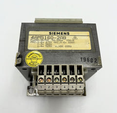 Siemens 4AM5160-2AB Trafo pri. 475 500 525V sec. 220V 250VA  T10/132