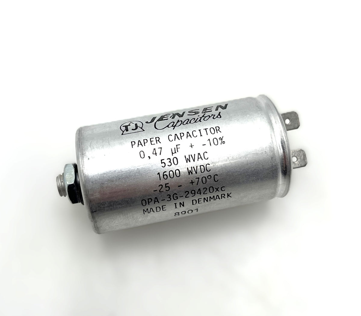 Jensen Capacitors 0,47 Mikrofarad Kondensator für Grundfos CU2 530 WVAC P13/1334