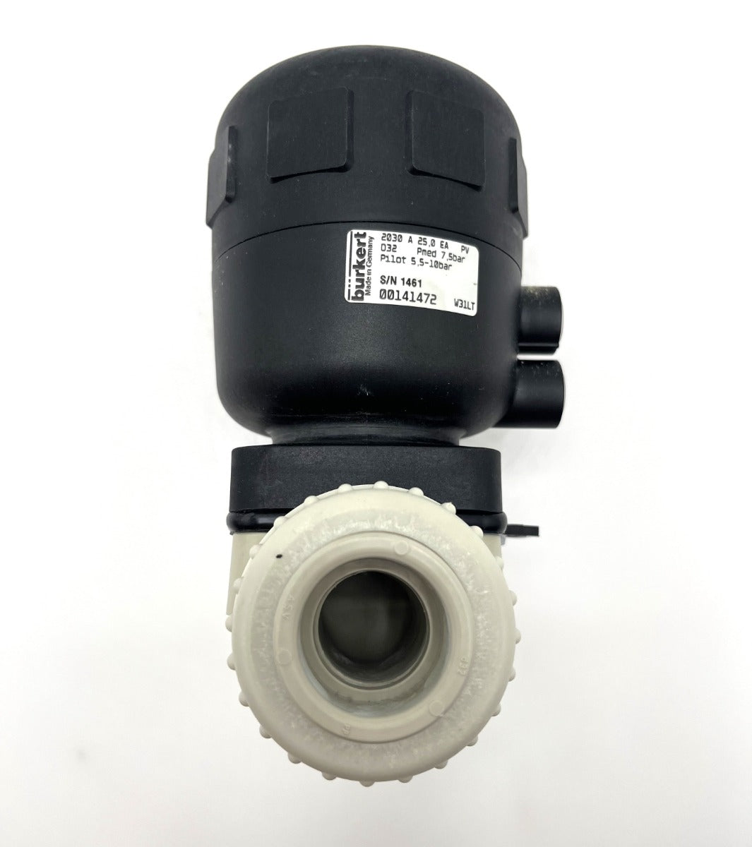 Bürkert 2/2-Wege Kolbensteuer Membran Ventil  00141472   5,5-10 bar  S/N 1461 P13/1242