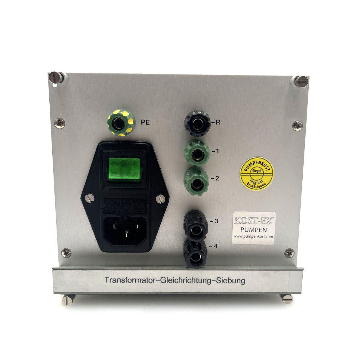 Transformator Netzgerät mit Gleichrichter und Siebkette 5 V 48 V T9/1083
