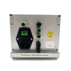 Transformator Netzgerät mit Gleichrichter und Siebkette 5 V 48 V T9/1083