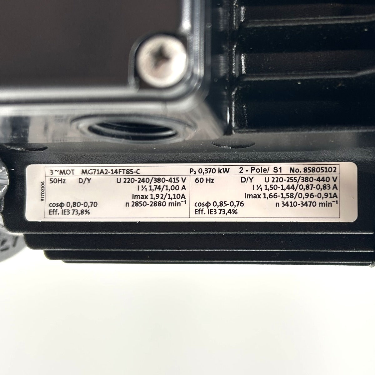 Grundfos CR 5-2 A-FGJ-A-E-HQQE Druckerhöhungspumpe 3x400V 0,37 kW P21/14