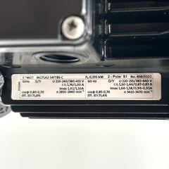 Grundfos CR 5-2 A-FGJ-A-E-HQQE Druckerhöhungspumpe 3x400V 0,37 kW P21/14