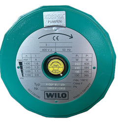 Wilo P 65/125 r Heizungspumpe Pumpenmotor 3x400V  DOP 65/125 r  P16/385