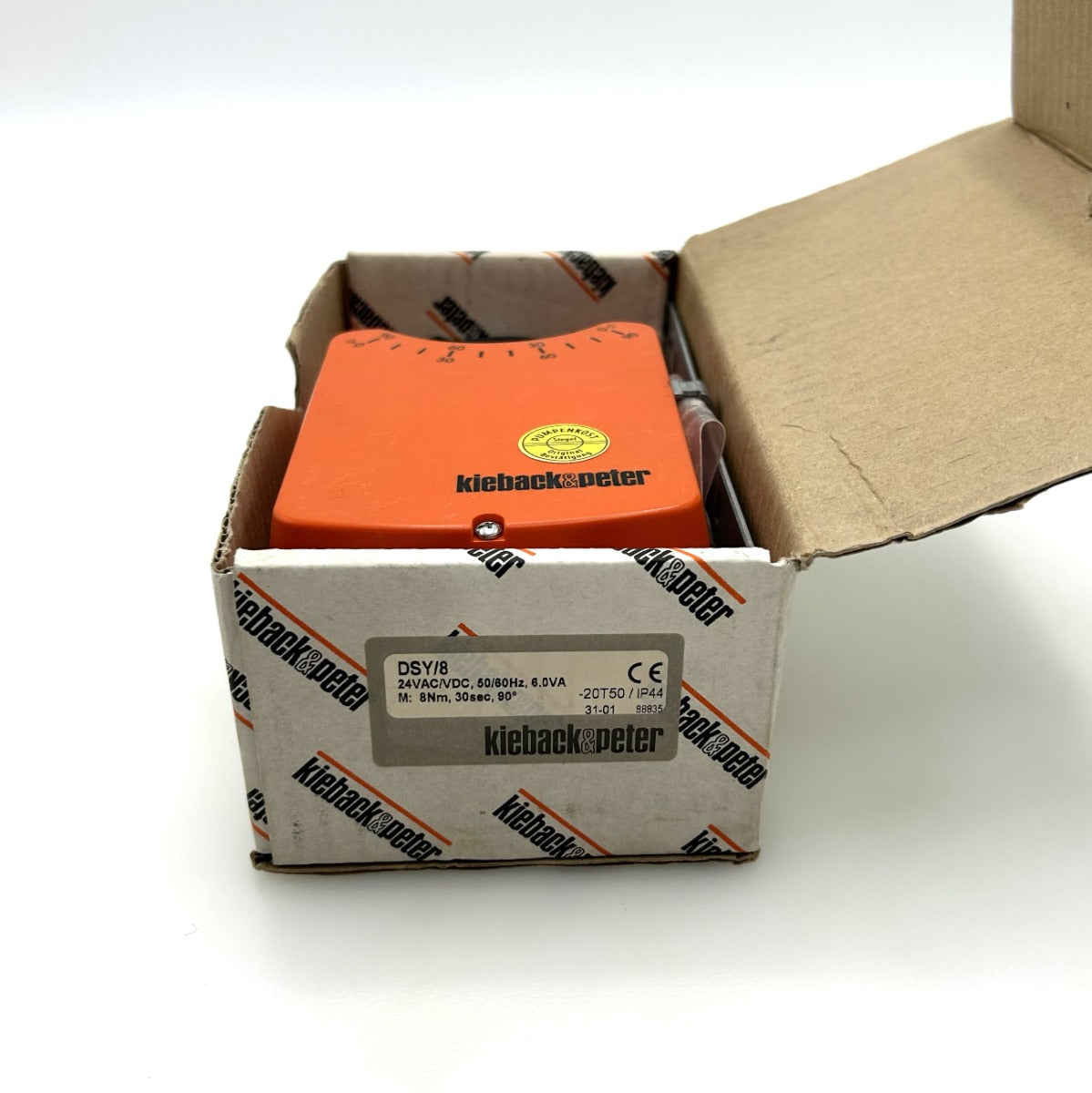 Klappenantrieb K & P DSY/8 24 V AC / VDC 50/60 Hz 6 VA Stellmotor Kieback S8/26