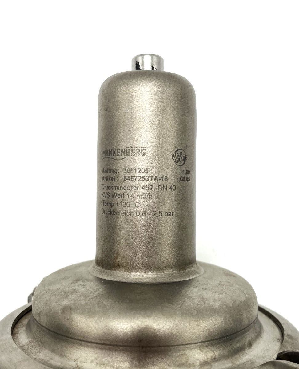 Mankenberg Druckminderer 462 DN 40  Edelstahl für Reinstfilter S16/227