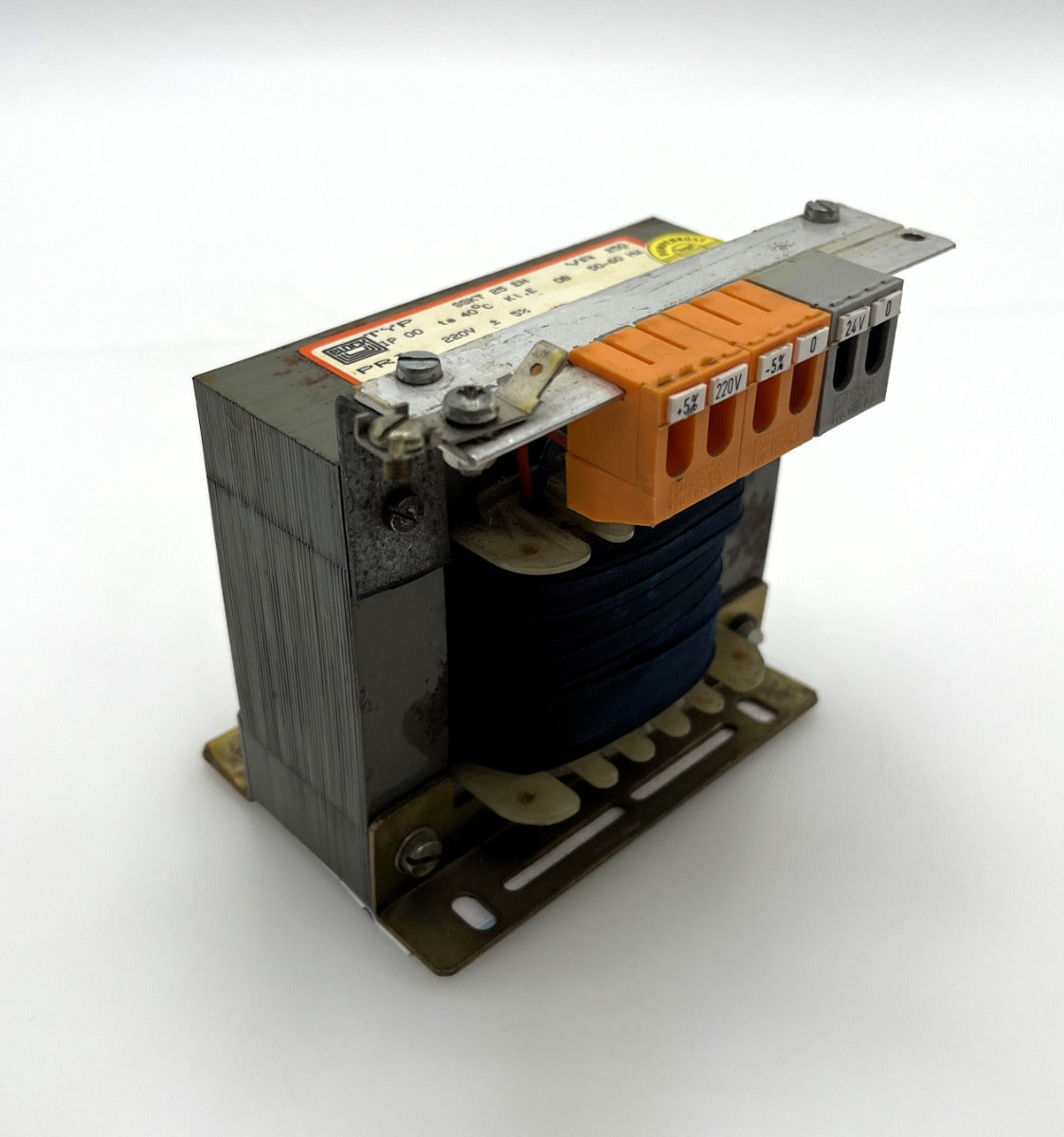 BLOCK SSKT 25 EN Trafo pri. 230V  sec. 24V  250VA T10/144